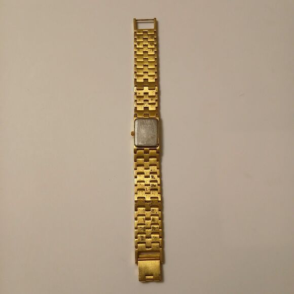 Vtg Elgin Diamond Elegant Gold Tone Quartz Bracelet Watch EM846 Japan Movt READ - Picture 7 of 16